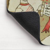 「Traiteのd'Arpentageからの土地の分界、 マウスパッド (コーナー)