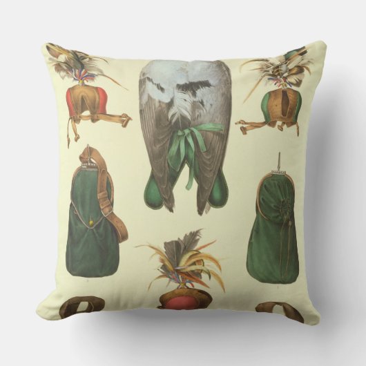 「Traite de Fauconneriからの鷹狩のための装置、 クッション (正面)