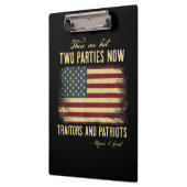 Traitors and Patriots  クリップボード (左)