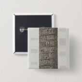 Trajanのコラム(版木、銅版、版画) 缶バッジ (正面&裏面)