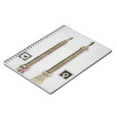 Trajanのコラム、「Le Costume Ancienからのローマ、と ノートブック (左側)