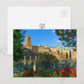 Trajanのフォーラム、Traiani、ローマ、イタリア ポストカード (正面/裏面)