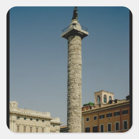 Trajanの列の表示, 113 AD スクエアシール (正面)