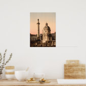 Trajan's Column, Rome, Lazio, Italy ポスター (キッチン)