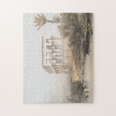 Trajan's Kiosk、Philae Egyptのハイエストラル寺院 ジグソーパズル (縦)