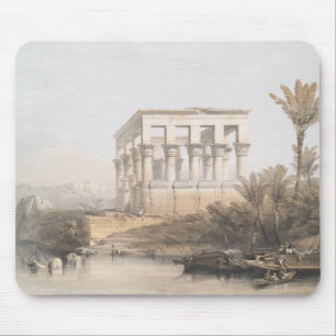 Trajan's Kiosk、Philae Egyptのハイエストラル寺院 マウスパッド