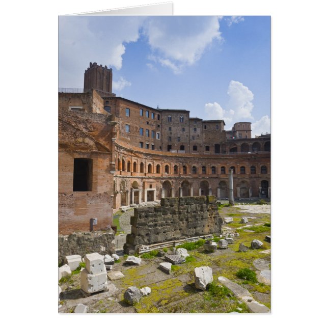 Trajan's Market (ラテン語：Mercatus Traiani, (正面)