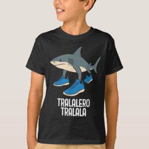 Tralalero Tralala イタリアン ブレインロット おもしろ ミーム Tシャツ