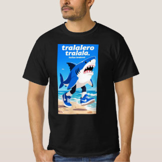 tralalero tralala "イタリアン・ブレインロット" tシャツ