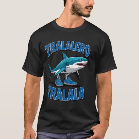Tralalero Tralala Funny Italian Brainrot Toddlers  Tシャツ (正面)