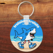 tralalero tralala "italian brainrot" キーホルダー (正面)