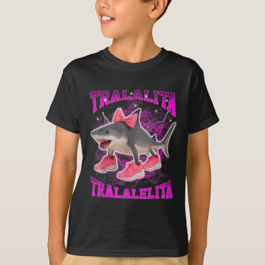 Tralalita Tralalelita Funny Italian Brainrot Hallo Tシャツ (正面)