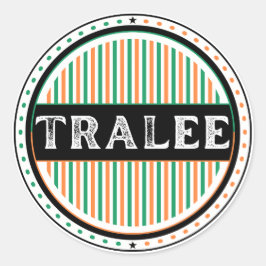 Tralee City Pride Emblem – Irish Identity ラウンドシール