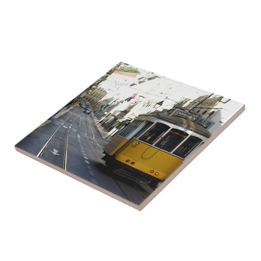 Tram 28, Lisbon, Portugal タイル (側面)