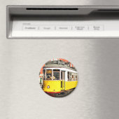 Tram 28, Lisbon, Portugal マグネット (インサイチュ (食洗機))