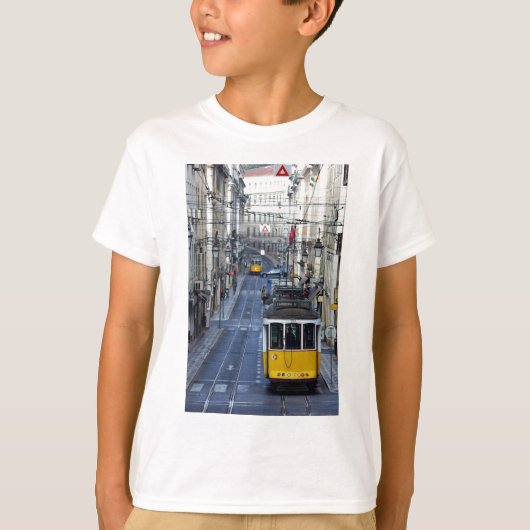 Tram 28, Lisbon, Portugal Tシャツ (正面)