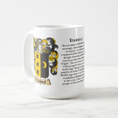 Trammell、起源、意味および頂上 コーヒーマグカップ (正面左)