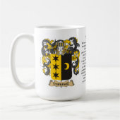 Trammell、起源、意味および頂上 コーヒーマグカップ (左)