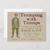 Tramping With Tramps Book ポストカード (正面/裏面)