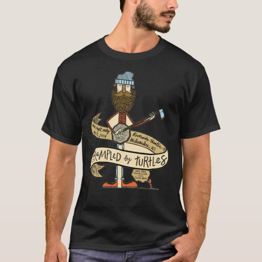 Trampled by Turtles are an American bluegrassfolk  Tシャツ (正面)