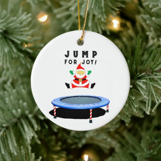 Trampoline Christmas Collectible セラミックオーナメント (ツリー)