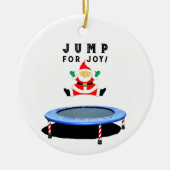 Trampoline Christmas Collectible セラミックオーナメント (正面)
