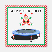 Trampoline Gymnastics Stocking Stuffers マグネット (正面)