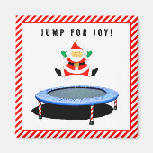 Trampoline Gymnastics Stocking Stuffers マグネット (正面)