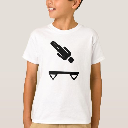 trampoliningトランポリン tシャツ (正面)