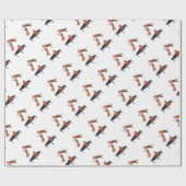 trampoliningトラ ラッピングペーパー (フラット)