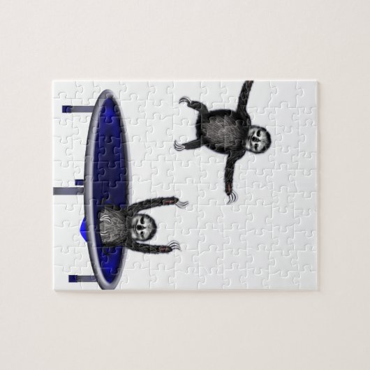 trampolining怠惰 ジグソーパズル (横)