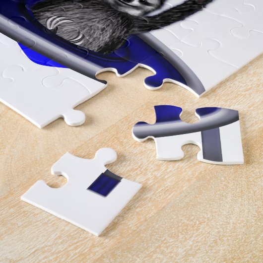 trampolining怠惰 ジグソーパズル (側面)