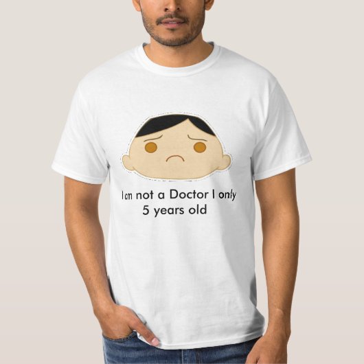 Tran、Docterはdocter、私ではないですdocter I…です Tシャツ (正面)