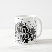 trance love コーヒーマグカップ (正面右)