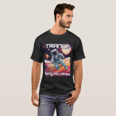 Trance Music – より高く撮影 – 宇宙飛行士デザイン Tシャツ (正面フル)