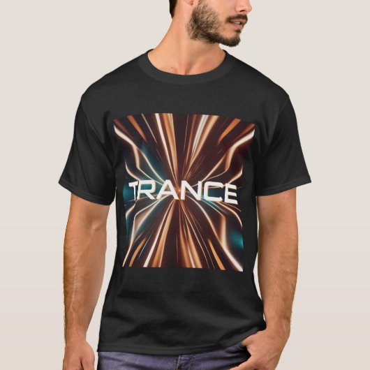TRANCE - Trance Music -フェスティバル- EDM - RAVE Tシャツ (正面)