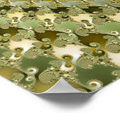 Trancetunnel – フラクタルポスター ポスター (角)