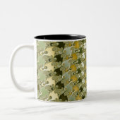 Trancetunnel – フラクタルMag ツートーンマグカップ (左)