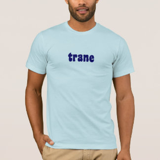 Traneの青 Tシャツ