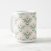 Tranquil daisy dream mug コーヒーマグカップ (正面左)