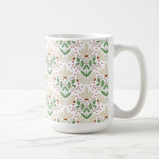 Tranquil daisy dream mug コーヒーマグカップ (右)