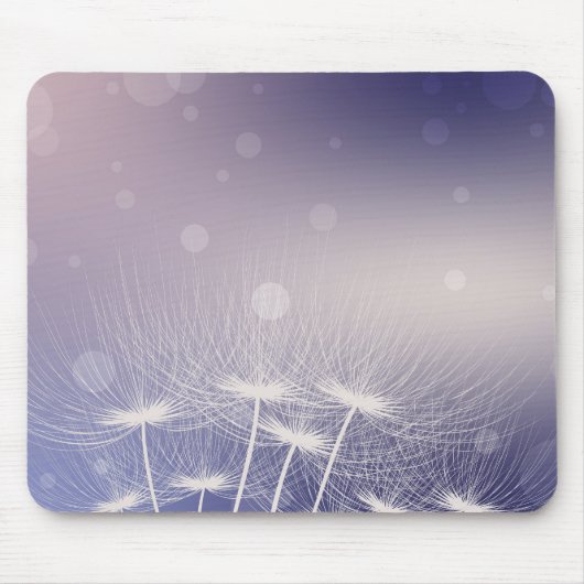 Tranquil Dandelion Mouse Pad マウスパッド (正面)
