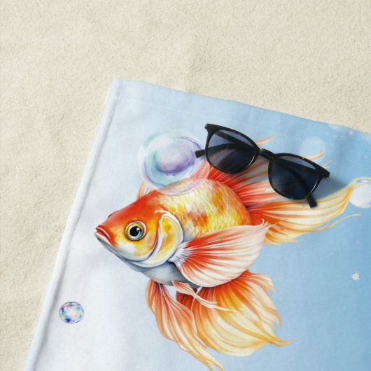 Tranquil Depths ビーチタオル (インサイチュ)