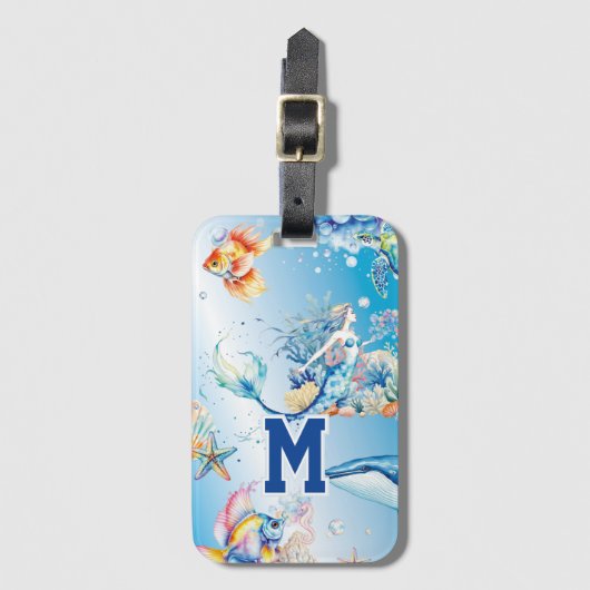 Tranquil Depths ラゲッジタグ (正面縦)