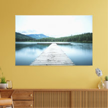 Tranquil Escape – Lakeside Dock Serenity