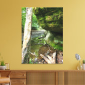 Tranquil Forest Canvas Print | Real Landscape キャンバスプリント (インサイチュ (リビング))