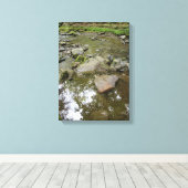 Tranquil Forest Canvas Print | Real Landscape Home キャンバスプリント (インサイチュ (ウッドフロア))