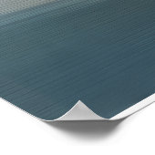 Tranquil Horizon Abstract Landscape ポスター (角)