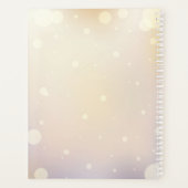 Tranquil Lotus Hardcover Daily Planner プランナー手帳 (裏面)