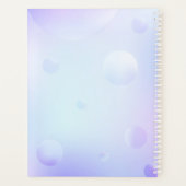 Tranquil Lotus Hardcover Daily Planner プランナー手帳 (裏面)